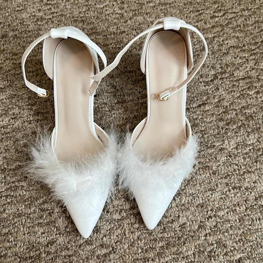 White heels